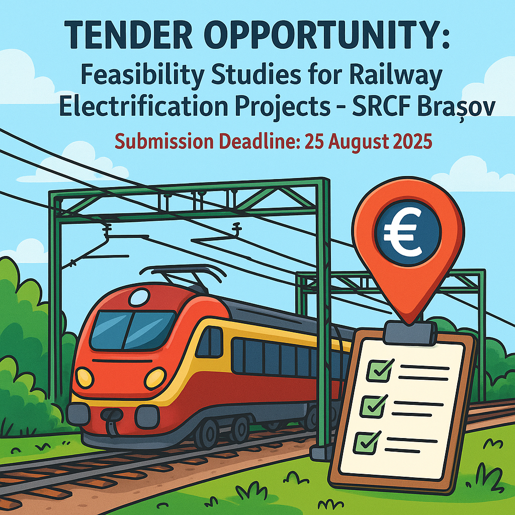 Tender Opportunity Alert: Feasibility Studies for Major Railway Electrification Projects in Romania