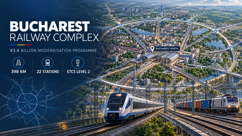 Bucharest Railway Complex: €3.4bn Modernisation