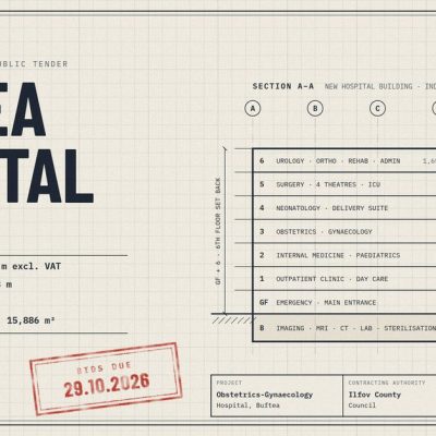 The Buftea hospital tender is now open on SEAP, EUR 84.3 million