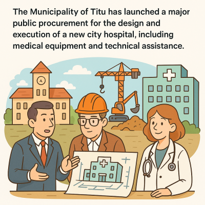 Tender: Design and Build –Titu City Hospital