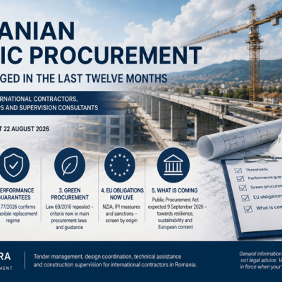 Romanian Public Procurement: What Changed in the Last Twelve Months